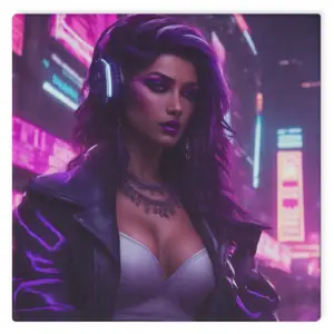 Cyberpunk Star - Limited Edition 36x36 Canvas